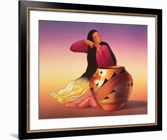 Din� Woman-R^ C^ Gorman-Framed Art Print