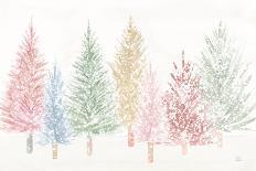 Holiday Sparkle I Pastel-Dina June-Framed Art Print