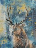 Highland Stag-Dina Peregojina-Framed Art Print