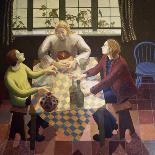 Abraham's Three Visitors, 2003-Dinah Roe Kendall-Framed Giclee Print