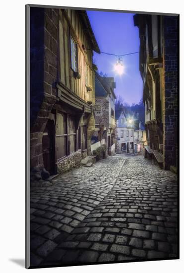 Dinan Jerzual street (2)-Philippe Manguin-Mounted Photographic Print