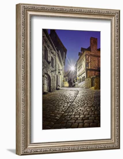 Dinan , Jerzual street-Philippe Manguin-Framed Photographic Print