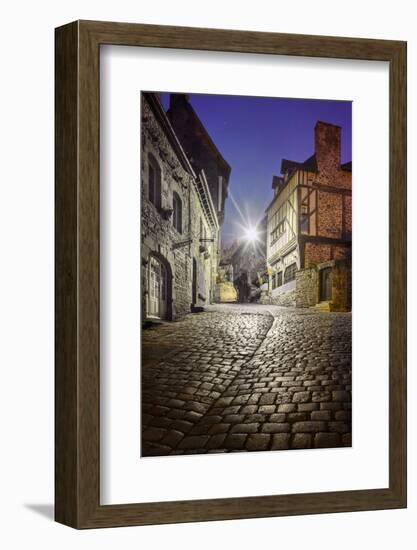 Dinan , Jerzual street-Philippe Manguin-Framed Photographic Print