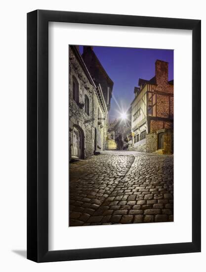 Dinan , Jerzual street-Philippe Manguin-Framed Photographic Print