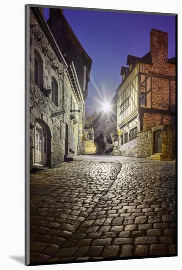 Dinan , Jerzual street-Philippe Manguin-Mounted Photographic Print