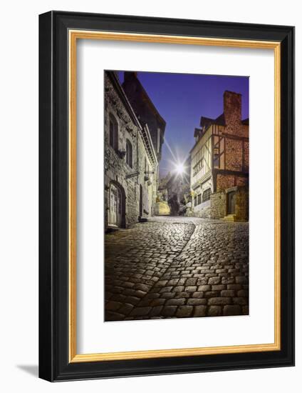 Dinan , Jerzual street-Philippe Manguin-Framed Photographic Print