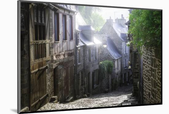 Dinan, Jerzual Street-Philippe Manguin-Mounted Photographic Print