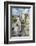 Dinan, the Famous Jerzual Street-Philippe Manguin-Framed Photographic Print