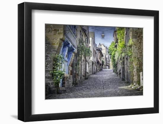 Dinan, the Jerzual Street-Philippe Manguin-Framed Photographic Print