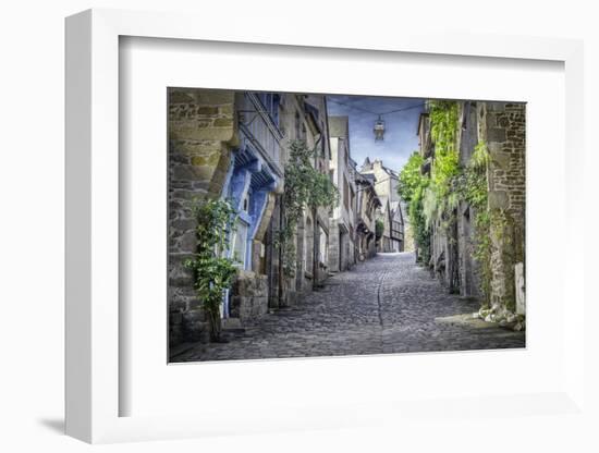 Dinan, the Jerzual Street-Philippe Manguin-Framed Photographic Print