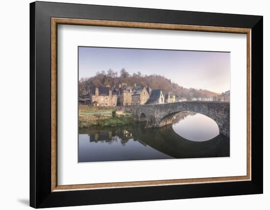 Dinan, the old bridge.-Philippe Manguin-Framed Photographic Print