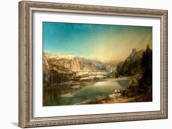 Dinant, Belgium, 1876 (Oil on Canvas)-James Webb-Framed Giclee Print