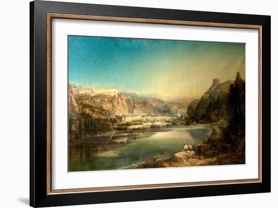 Dinant, Belgium, 1876 (Oil on Canvas)-James Webb-Framed Giclee Print