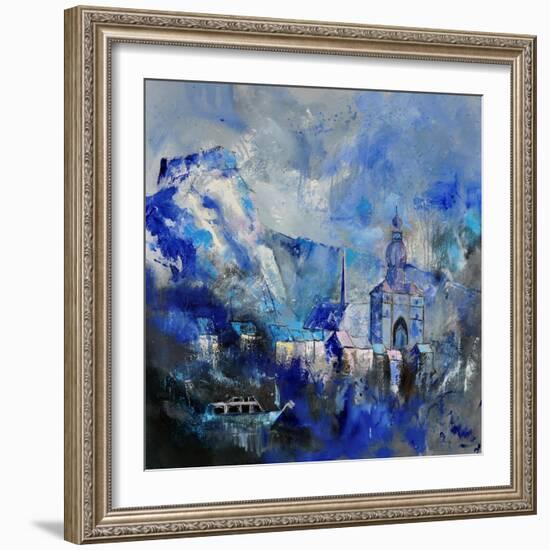 Dinant Belgium 88411-Pol Ledent-Framed Art Print