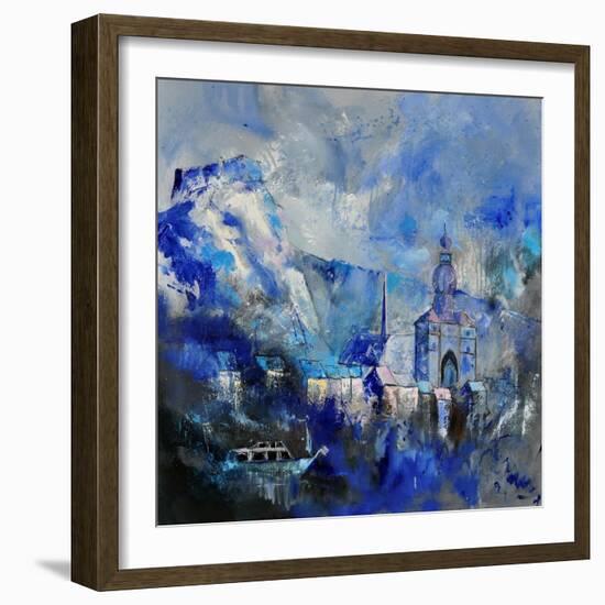 Dinant Belgium 88411-Pol Ledent-Framed Art Print