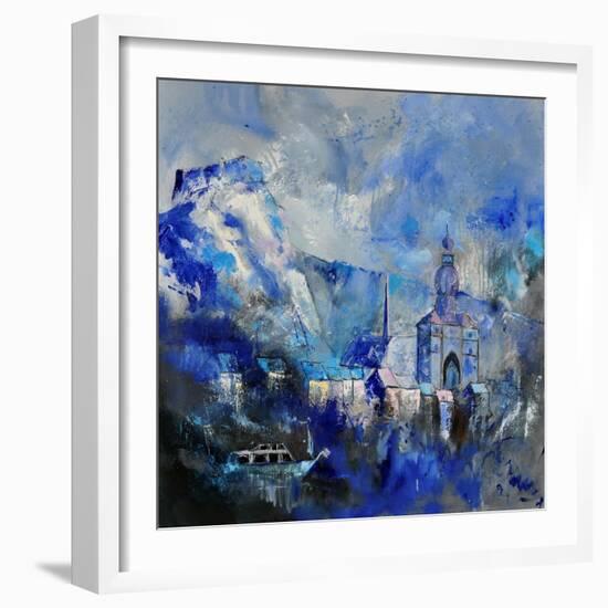 Dinant Belgium 88411-Pol Ledent-Framed Art Print