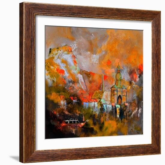 Dinant Belgium 88413-Pol Ledent-Framed Art Print