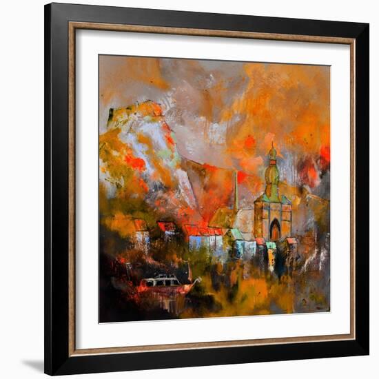 Dinant Belgium 88413-Pol Ledent-Framed Art Print