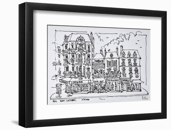 Dinard, northern Brittany, France.-Richard Lawrence-Framed Photographic Print