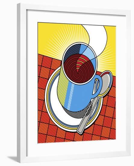 Diner Coffee-Ron Magnes-Framed Giclee Print