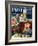 "Diner Engagement" Saturday Evening Post Cover, July 15, 1950-Constantin Alajalov-Framed Giclee Print