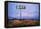 Diner Sign in Mojave Desert-Paul Souders-Framed Premier Image Canvas