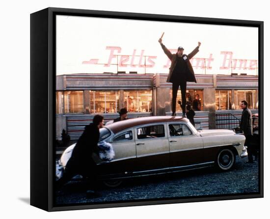 Diner-null-Framed Stretched Canvas