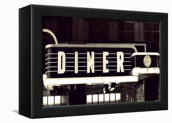 Diner-Susan Bryant-Framed Stretched Canvas