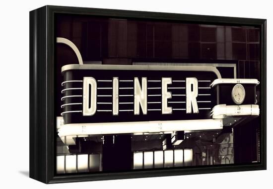 Diner-Susan Bryant-Framed Stretched Canvas