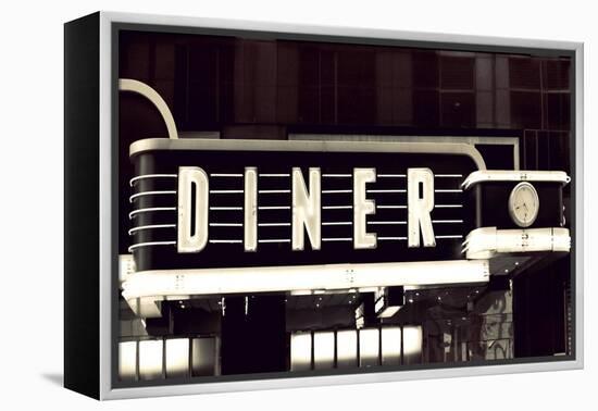 Diner-Susan Bryant-Framed Stretched Canvas