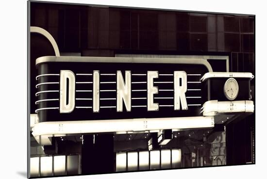 Diner-Susan Bryant-Mounted Art Print