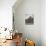 Diners Enjoying A Locally Sourced Dinner Inside An Old Barn In Sierraville Valley, California-Shea Evans-Mounted Photographic Print displayed on a wall