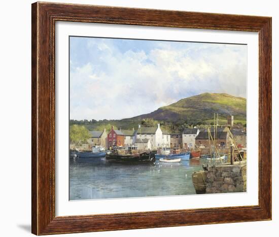 Dingle Harbour-Clive Madgwick-Framed Giclee Print