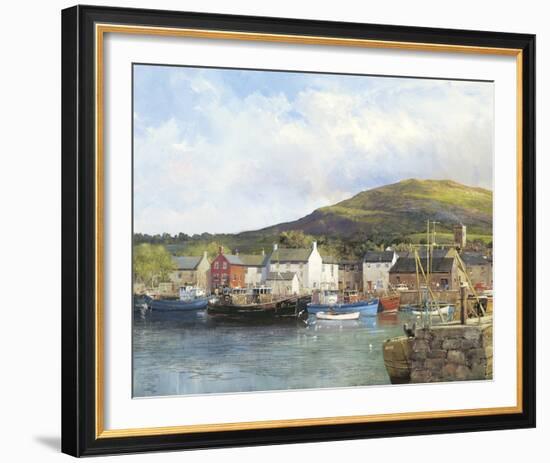 Dingle Harbour-Clive Madgwick-Framed Giclee Print