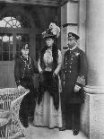 Our Sailor King, His Consort, and the Sailor Heir to the Throne, 1910-Dinham-Framed Premium Giclee Print