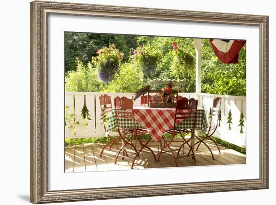 Dining on the Porch II-Philip Clayton-thompson-Framed Photographic Print