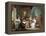 Dining on the Terrace-Franz Christoph Janneck-Framed Premier Image Canvas