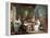 Dining on the Terrace-Franz Christoph Janneck-Framed Premier Image Canvas