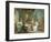 Dining on the Terrace-Frans Christoph Janneck-Framed Giclee Print