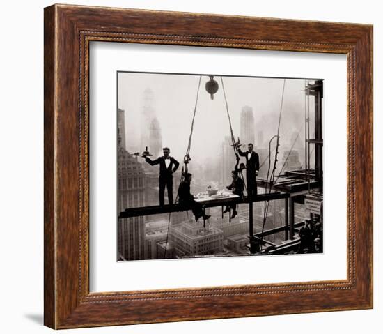 Dining Out-null-Framed Art Print