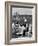 Dining Outside at Restaurant on Roof of Excelsior Hotel-Alfred Eisenstaedt-Framed Photographic Print