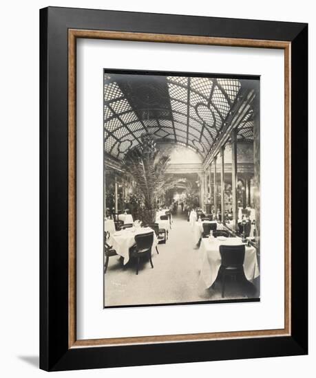 Dining Room at the Hotel Imperial, 1904-Byron Company-Framed Giclee Print