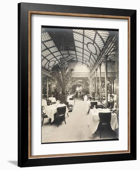 Dining Room at the Hotel Imperial, 1904-Byron Company-Framed Giclee Print