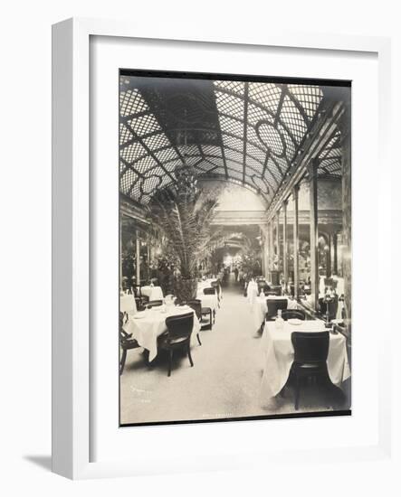 Dining Room at the Hotel Imperial, 1904-Byron Company-Framed Giclee Print