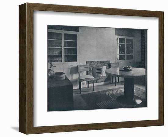 'Dining-room for a house in Highgate Village, London', 1936-Unknown-Framed Photographic Print