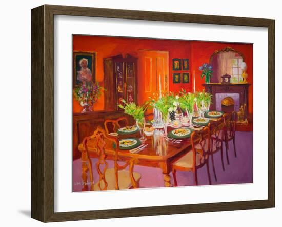 Dining Room (Oil on Board)-William Ireland-Framed Giclee Print