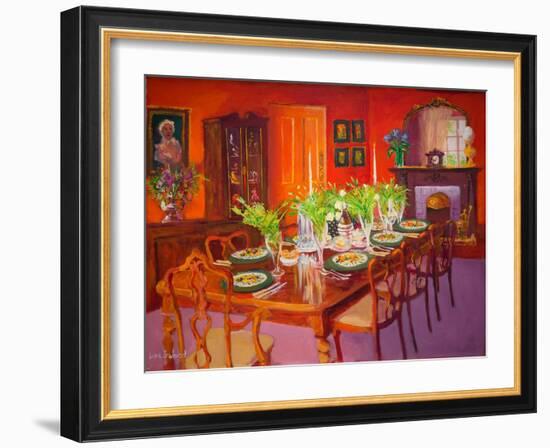 Dining Room (Oil on Board)-William Ireland-Framed Giclee Print