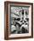 Dining Room on the Ocean Liner 'Ile De France', 1926 (B/W Photo)-French Photographer-Framed Giclee Print