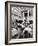 Dining Room on the Ocean Liner 'Ile De France', 1926 (B/W Photo)-French Photographer-Framed Giclee Print