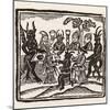 Dining with Demons, Witches at a Sabbat Sit Down to Supper with the Devil and His Companions-null-Mounted Photographic Print